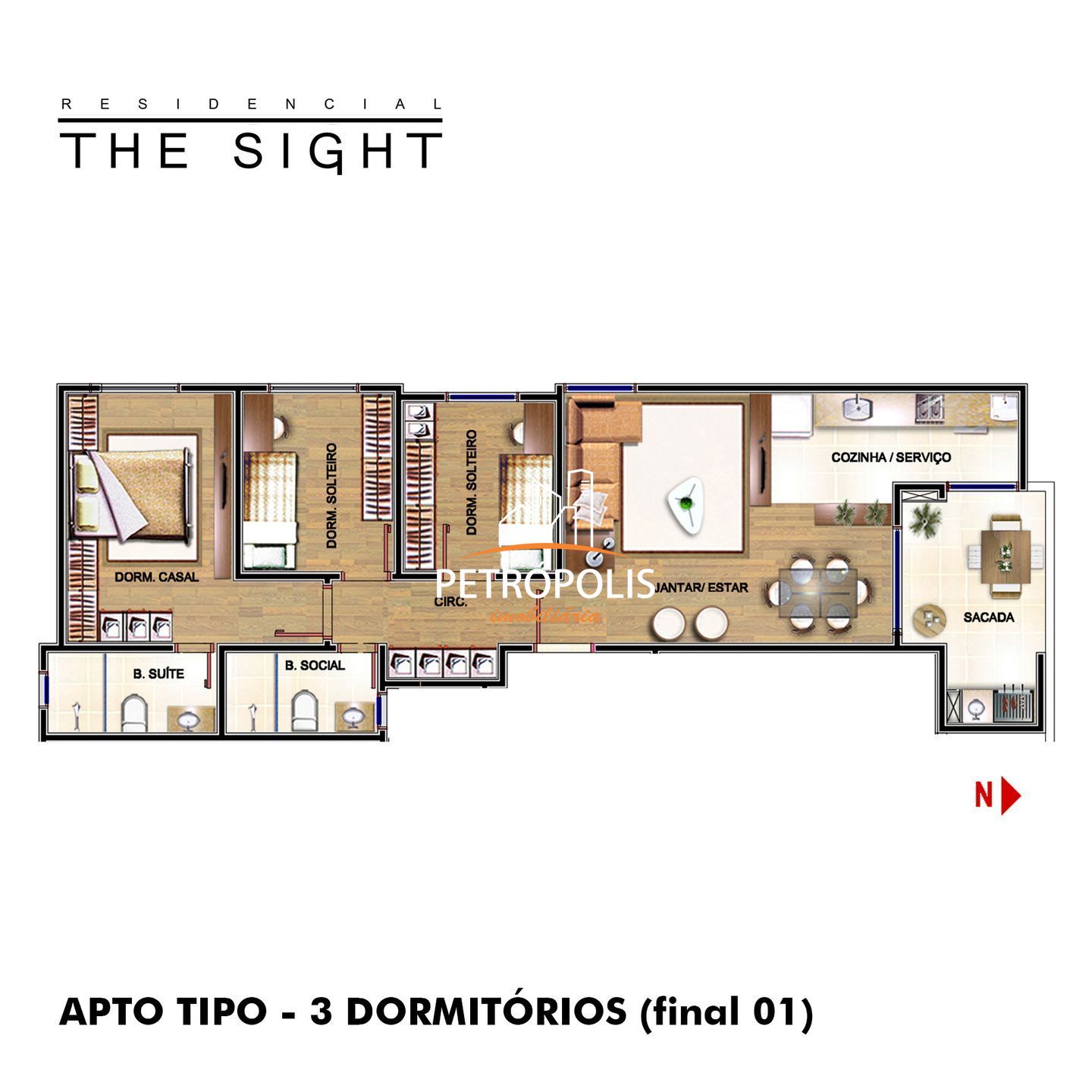 Apartamento à venda com 3 quartos, 87m² - Foto 51