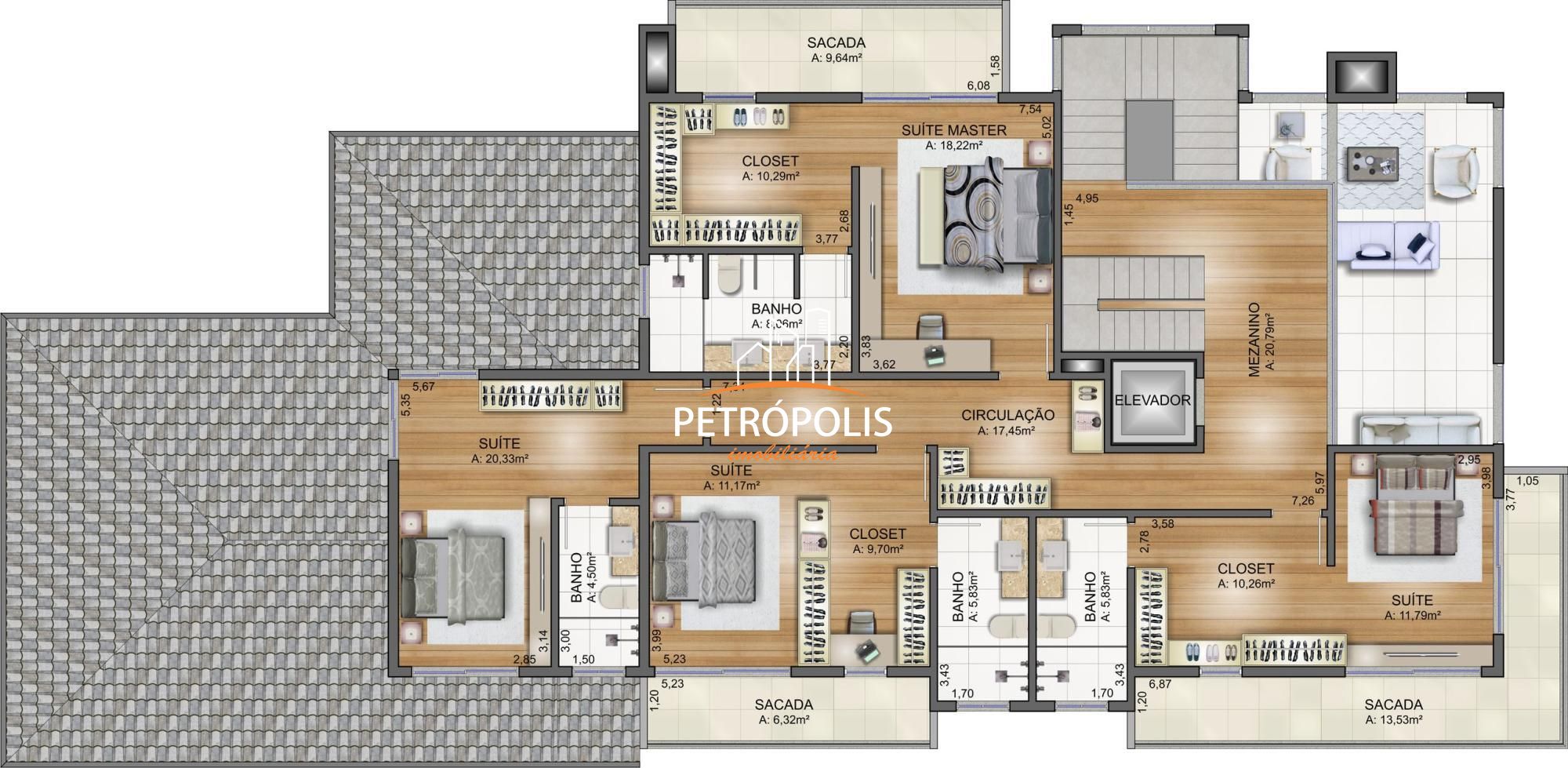 Casa de Condomínio à venda com 4 quartos, 538m² - Foto 3