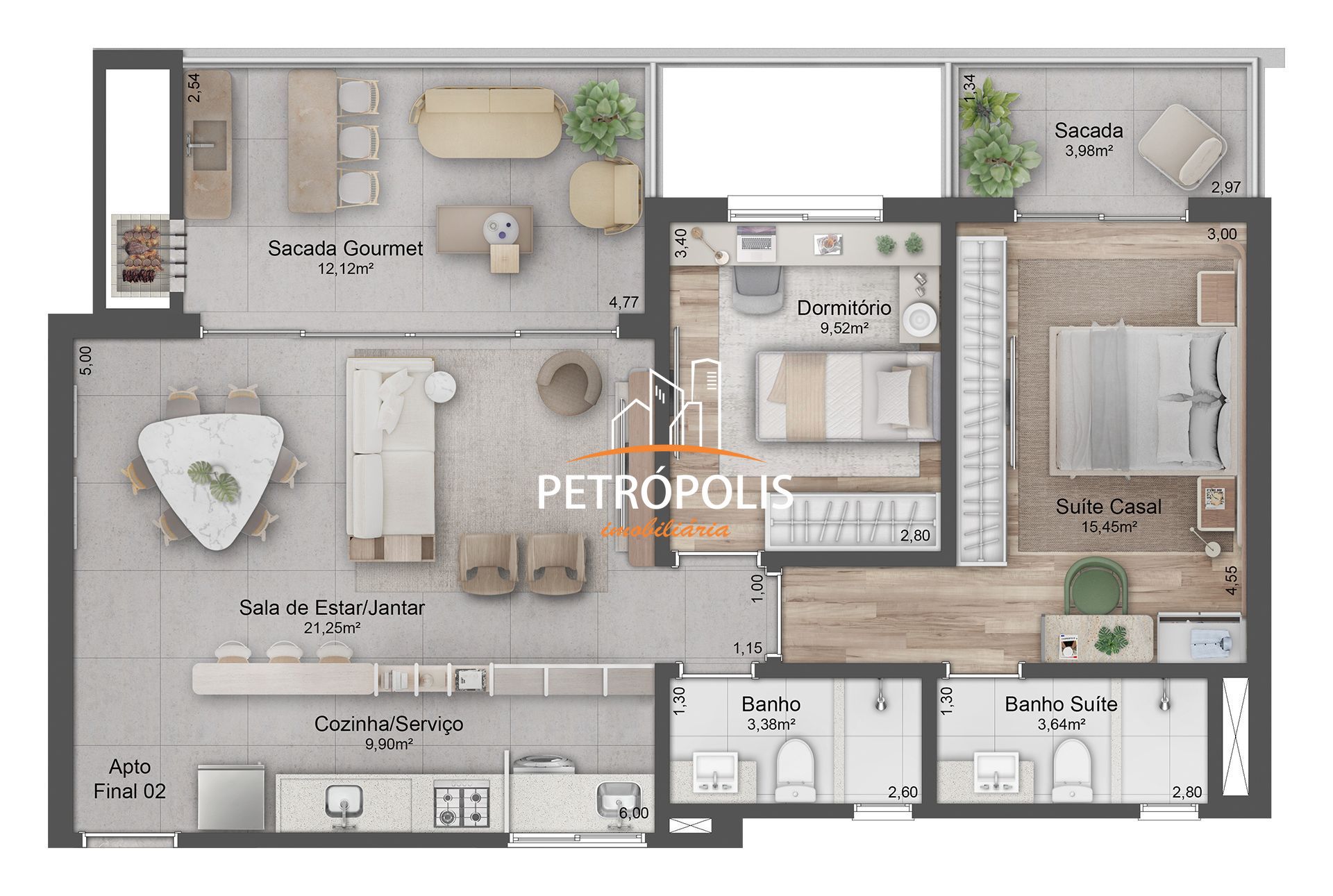 Apartamento à venda com 2 quartos, 86m² - Foto 30