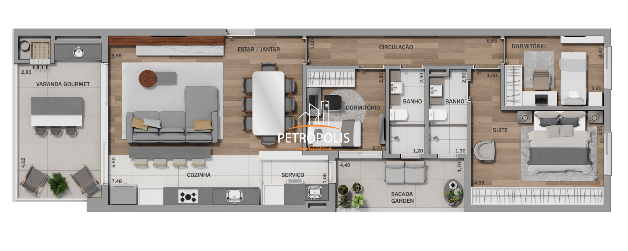 Apartamento à venda com 3 quartos, 110m² - Foto 38