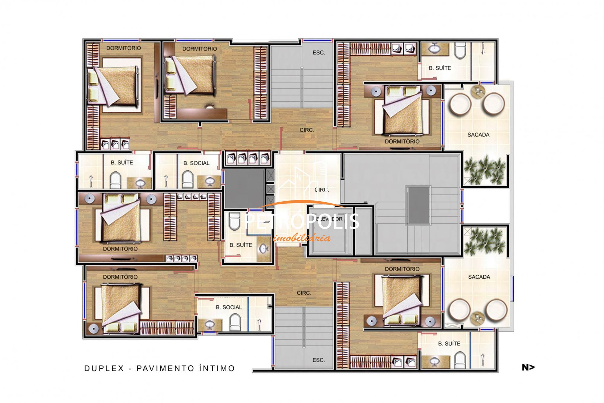 Apartamento à venda com 3 quartos, 173m² - Foto 17