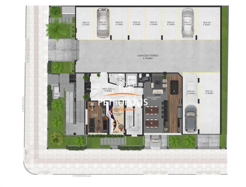 Apartamento à venda com 3 quartos, 137m² - Foto 19