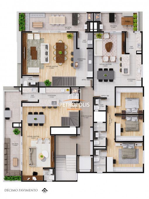 Apartamento à venda com 3 quartos, 111m² - Foto 15