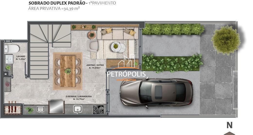 Apartamento à venda com 2 quartos, 79m² - Foto 4