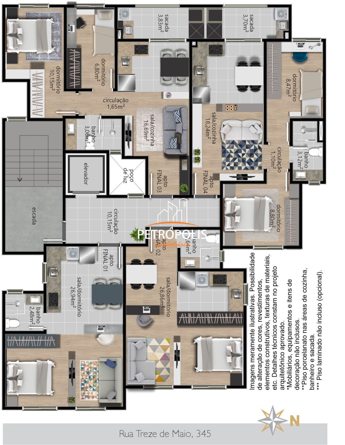 Apartamento à venda com 2 quartos, 49m² - Foto 20