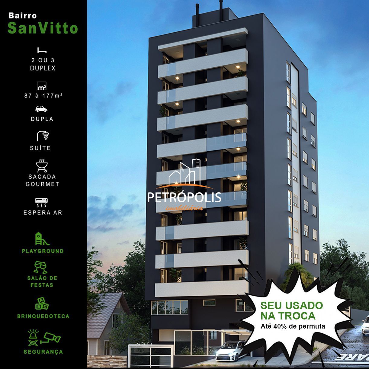 Apartamento à venda com 3 quartos, 87m² - Foto 55