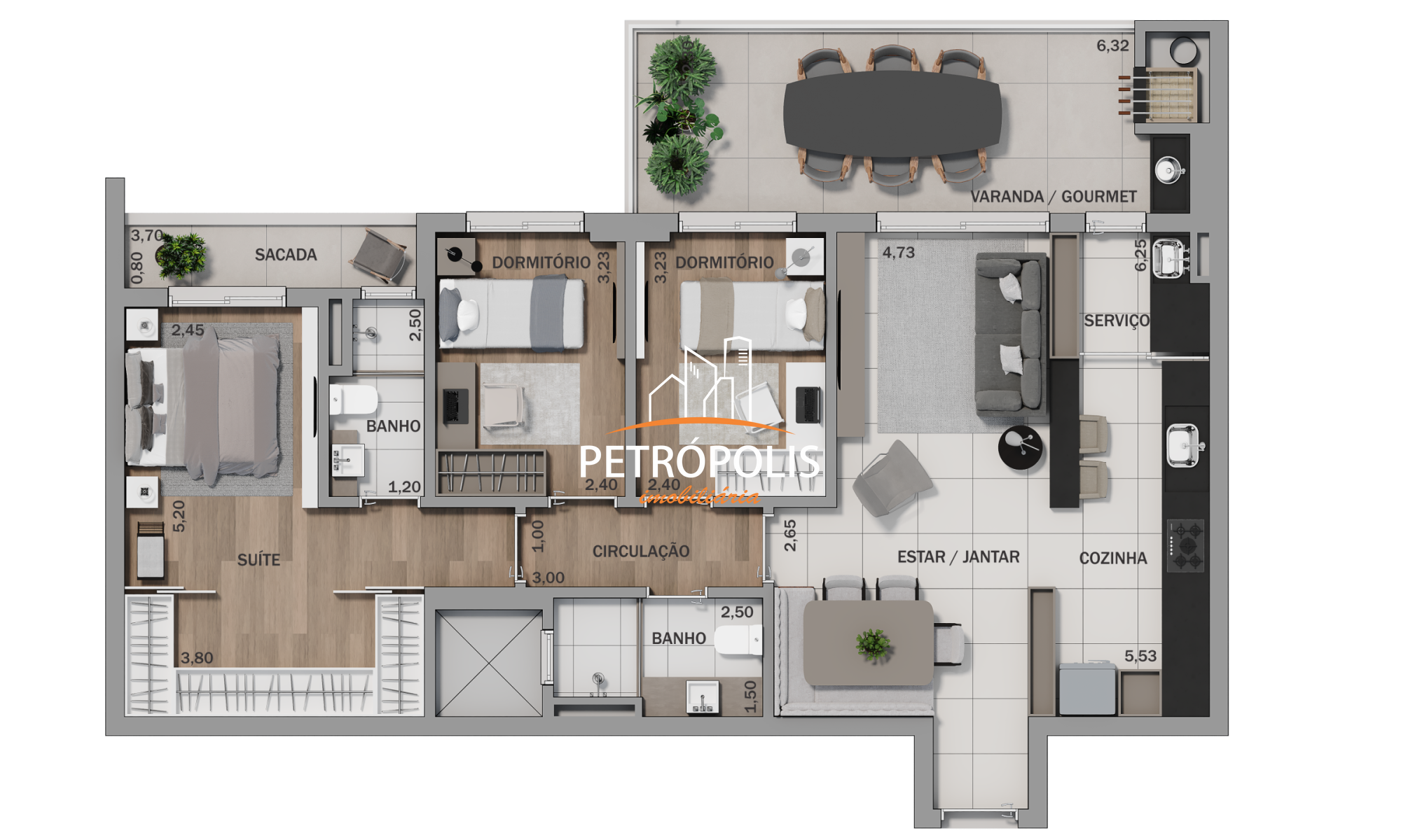 Apartamento à venda com 3 quartos, 129m² - Foto 39