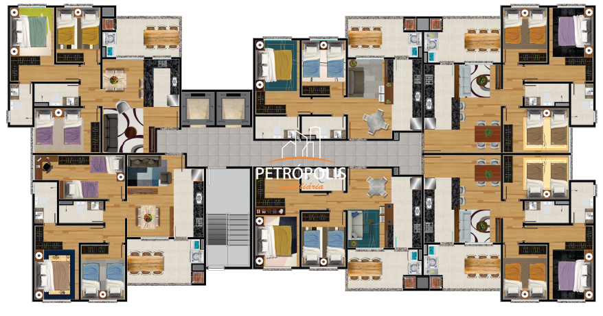 Apartamento à venda com 3 quartos, 73m² - Foto 11