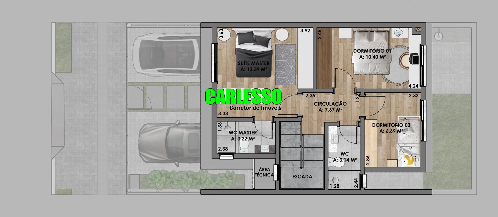 Apartamento à venda com 3 quartos, 90m² - Foto 17