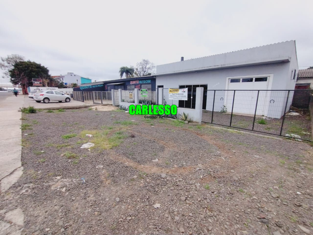 Ponto comercial frente para BR