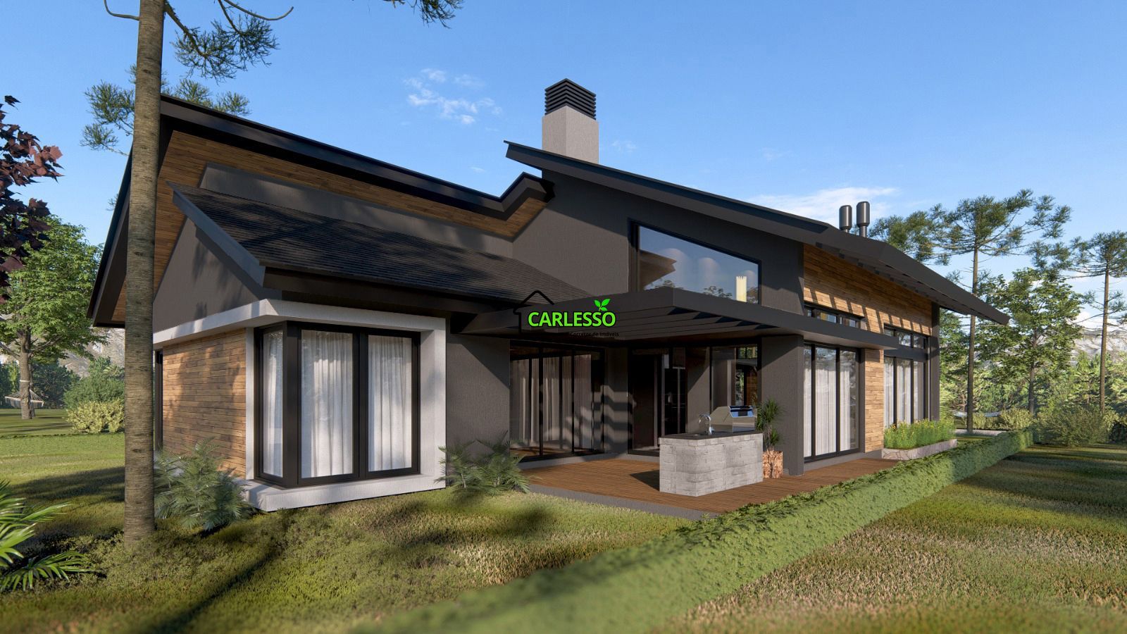 Casa na planta no Vivendas do Arvoredo
