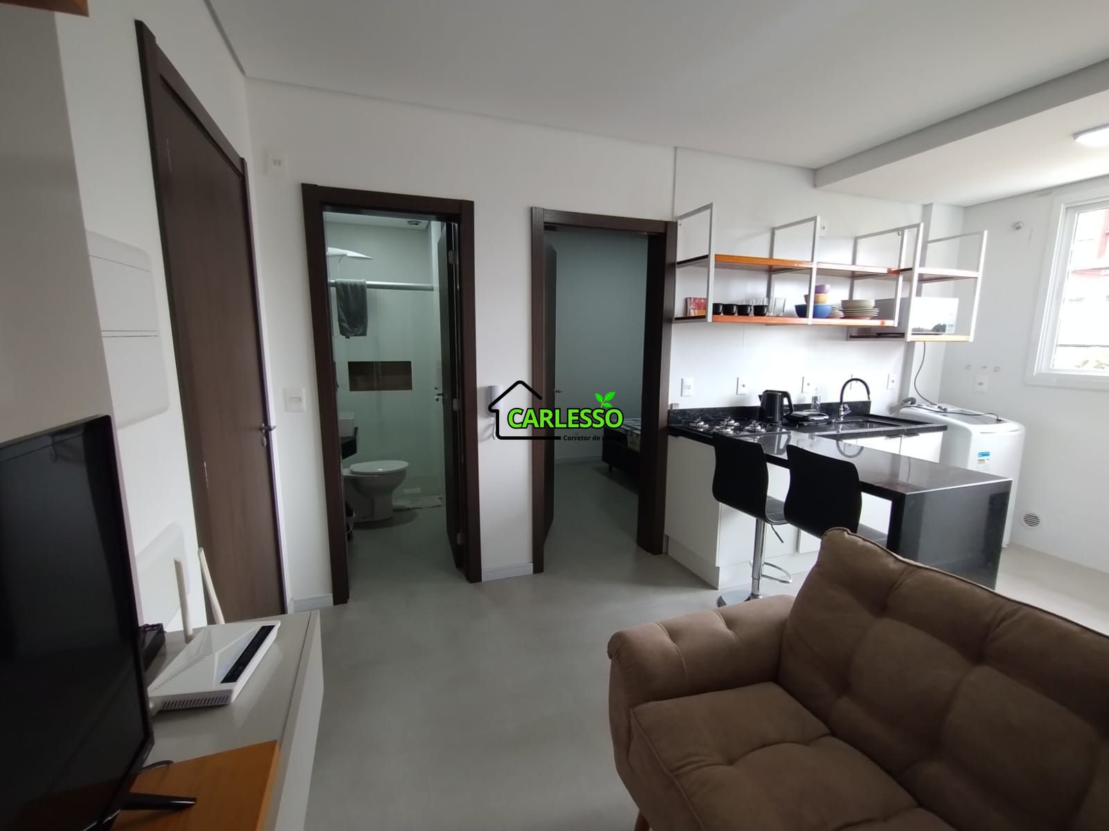 Apartamento mobiliado