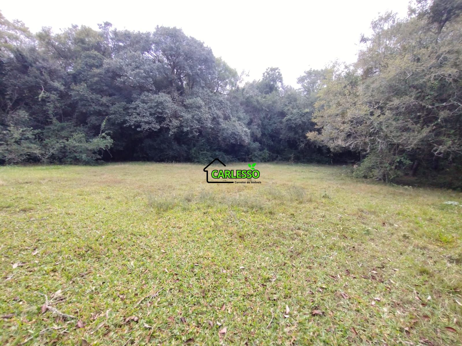Área rural de frente ao asfalto