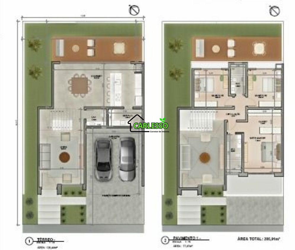 Casa, 3 quartos, 205 m² - Foto 11