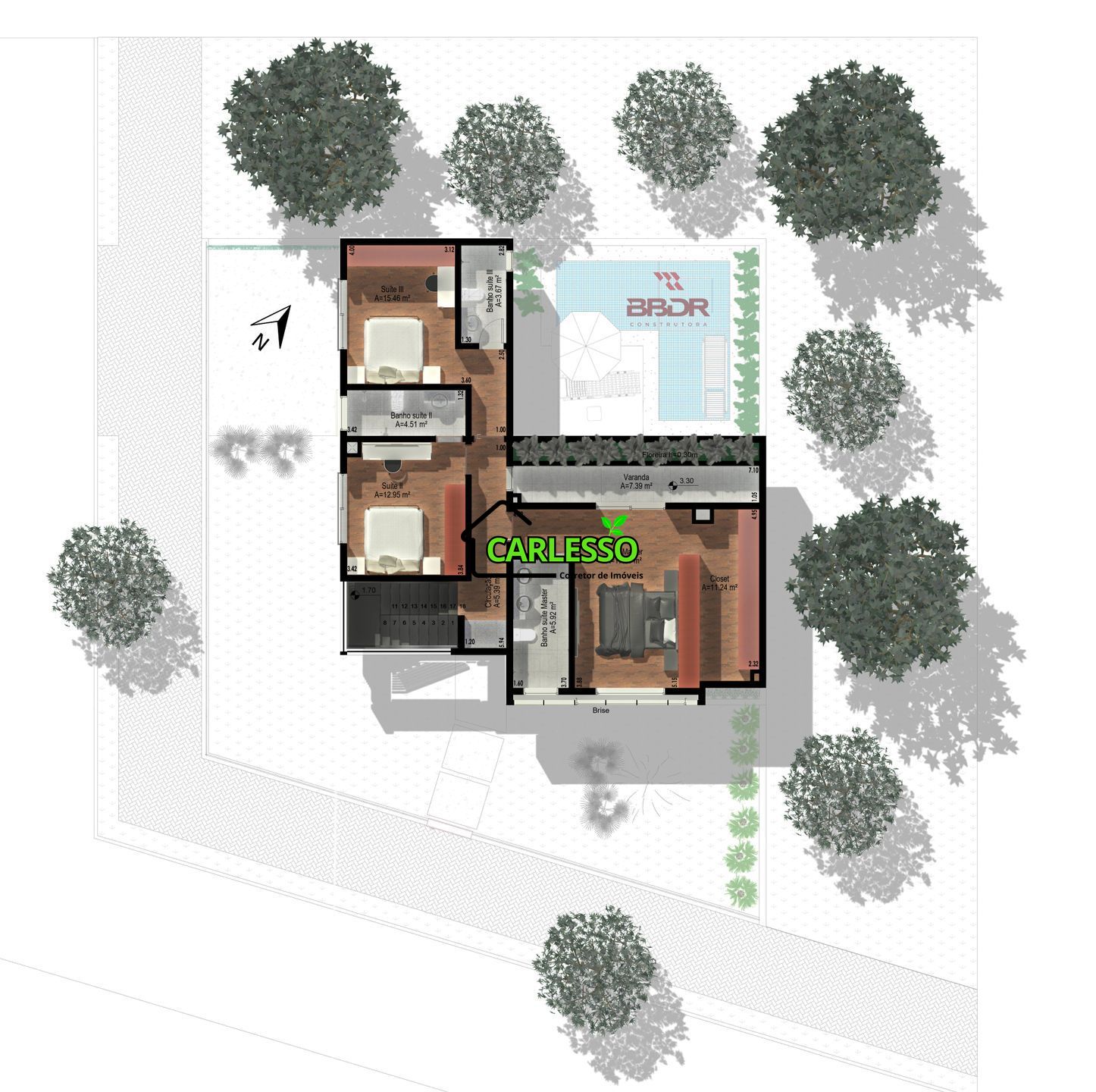 Casa, 3 quartos, 220 m² - Foto 12