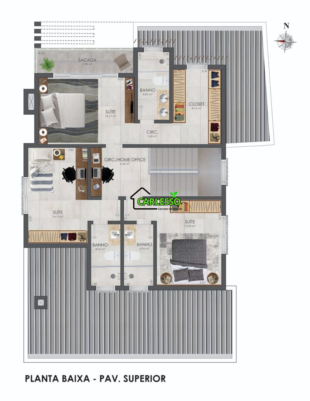 Casa, 4 quartos, 259 m² - Foto 19