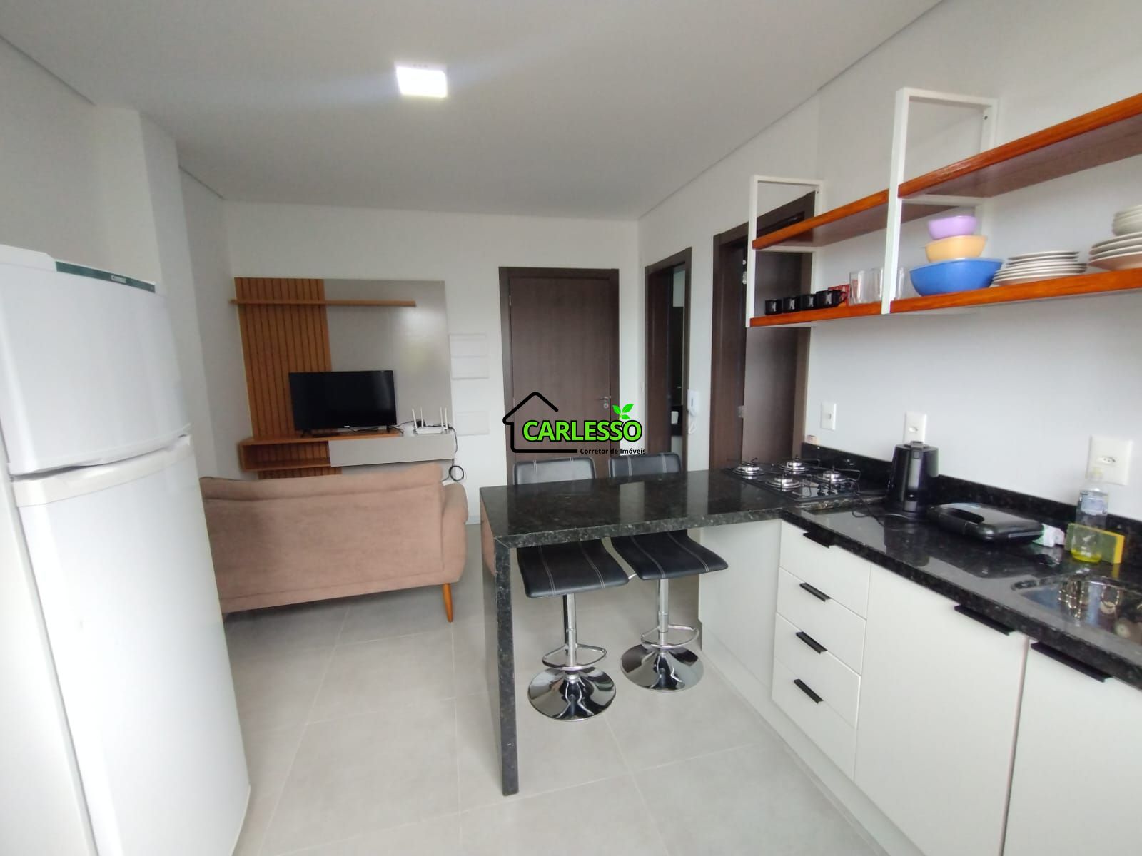 Apartamento mobiliado