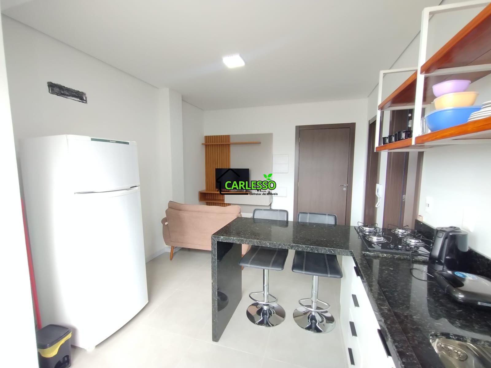 Apartamento mobiliado
