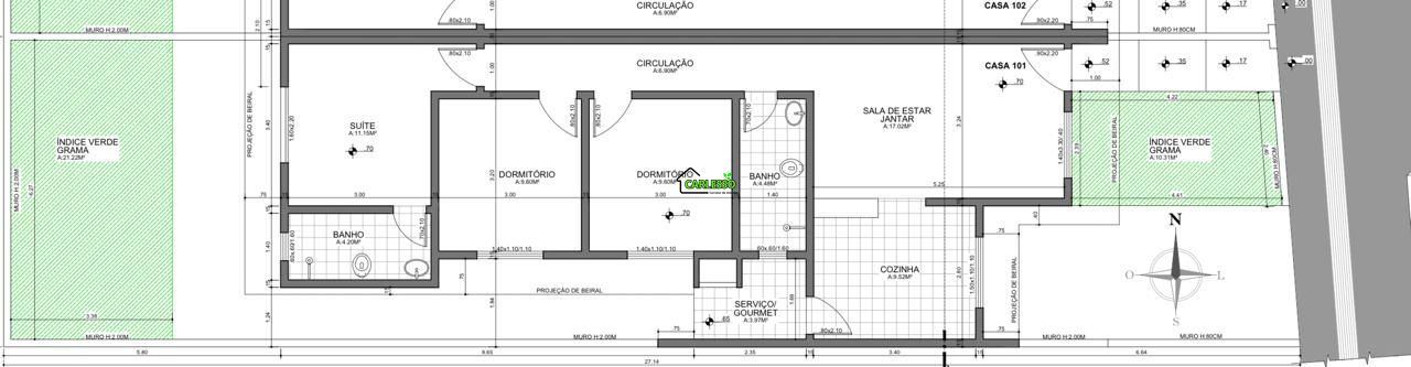 Casa, 3 quartos, 86 m² - Foto 15