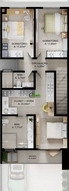 Casa, 3 quartos, 149 m² - Foto 31