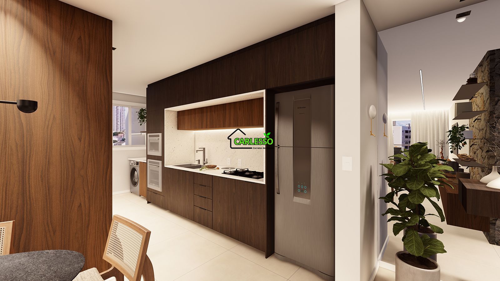 Apartamento com 2 Dormitórios à venda, 97 m² por R$ 595.000,00 Apartamento com 2 Dormitórios à venda, 97 m² por R$ 595.000,00