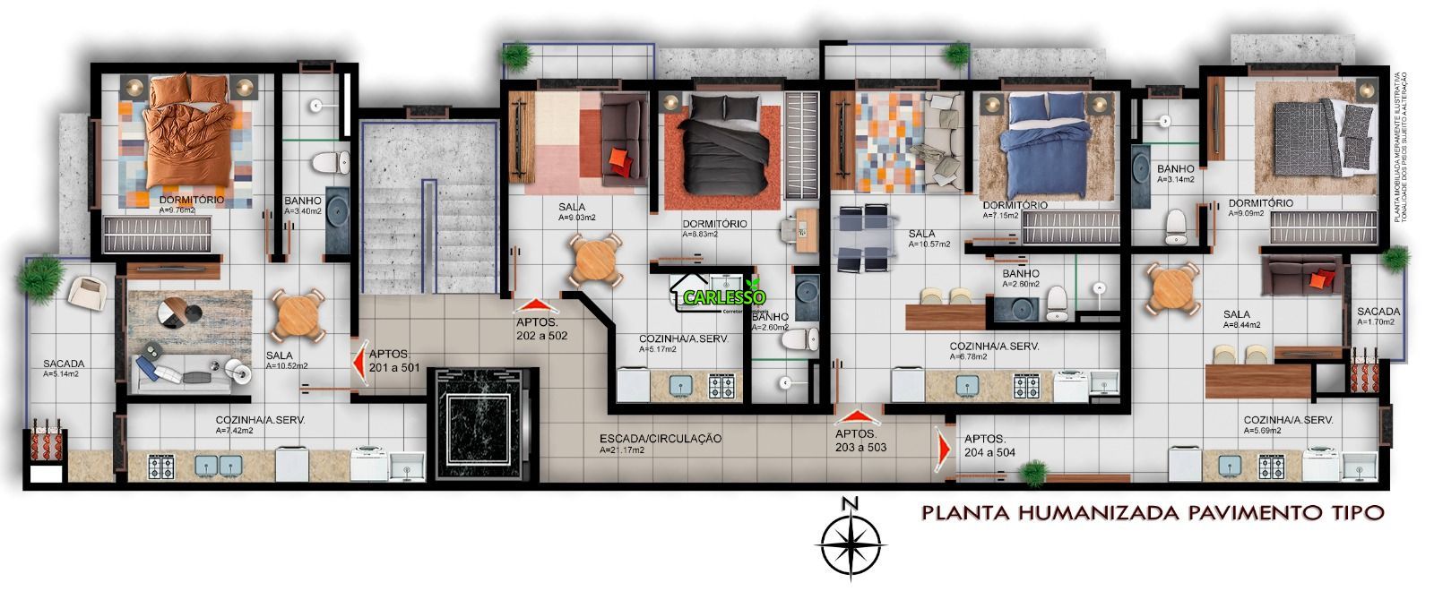 Apartamento com 1 Dormitórios à venda, 40 m² por R$ 310.000,00 Apartamento com 1 Dormitórios à venda, 40 m² por R$ 310.000,00