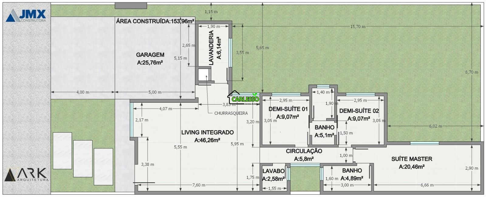 Casa, 3 quartos, 153 m² - Foto 11