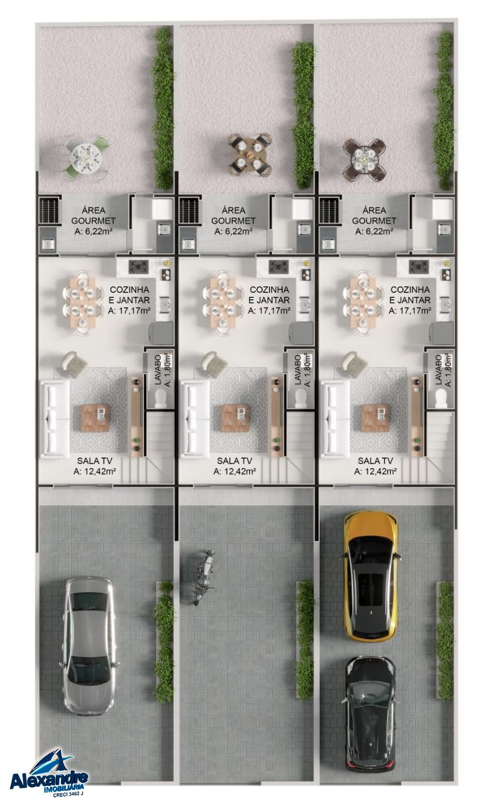 Casa à venda com 3 quartos, 104m² - Foto 3