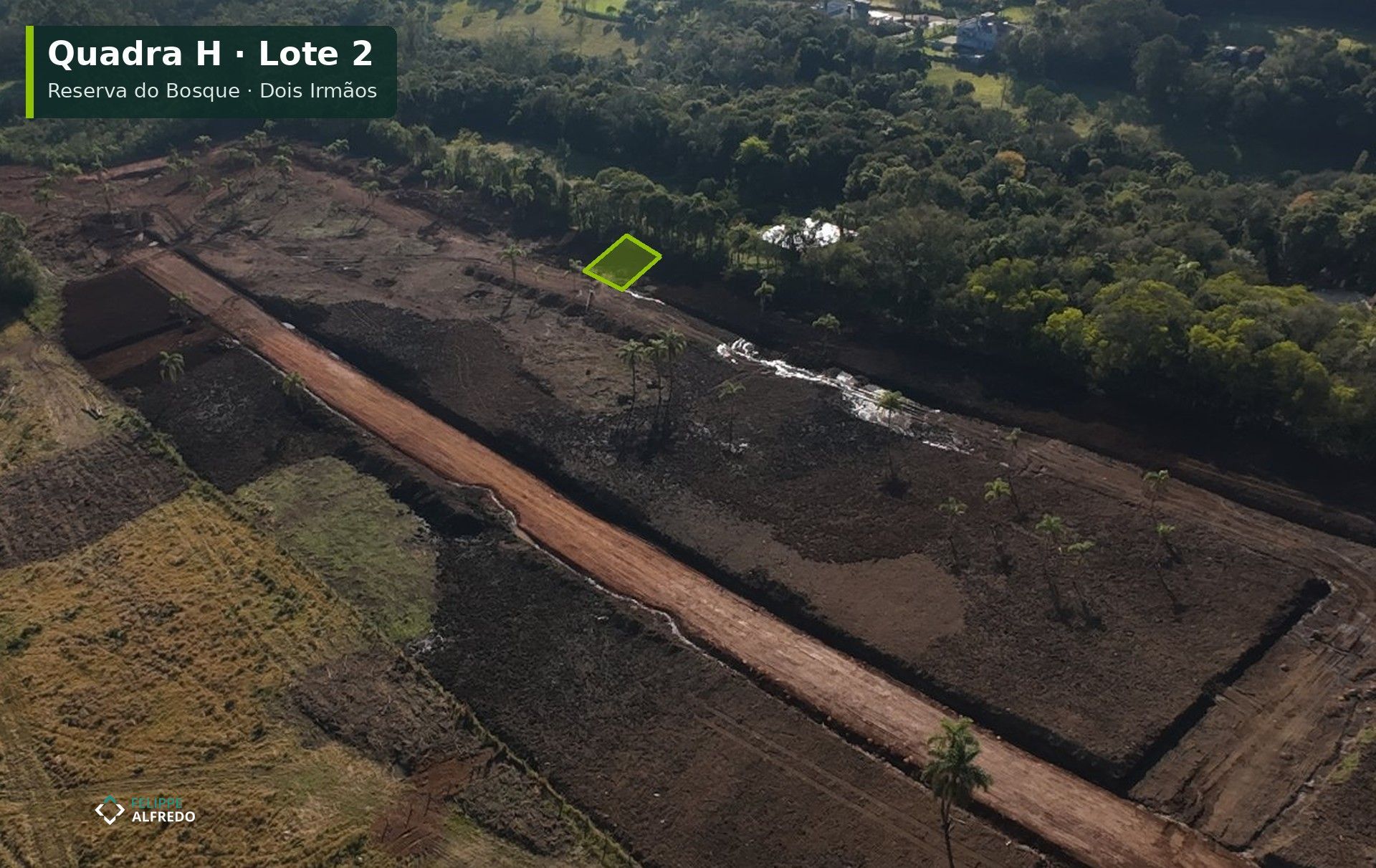 Terreno à venda no Travessão, Dois Irmãos