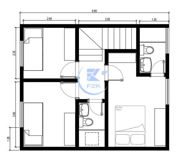 Casa de Condomínio, 3 quartos - Foto 7
