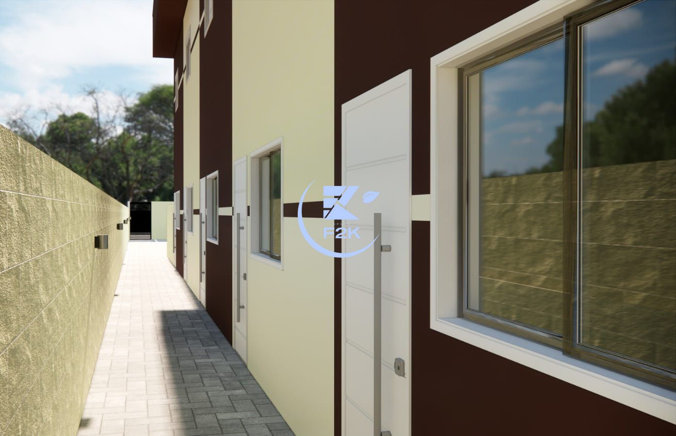 Sobrado, 2 quartos, 59 m² - Foto 2