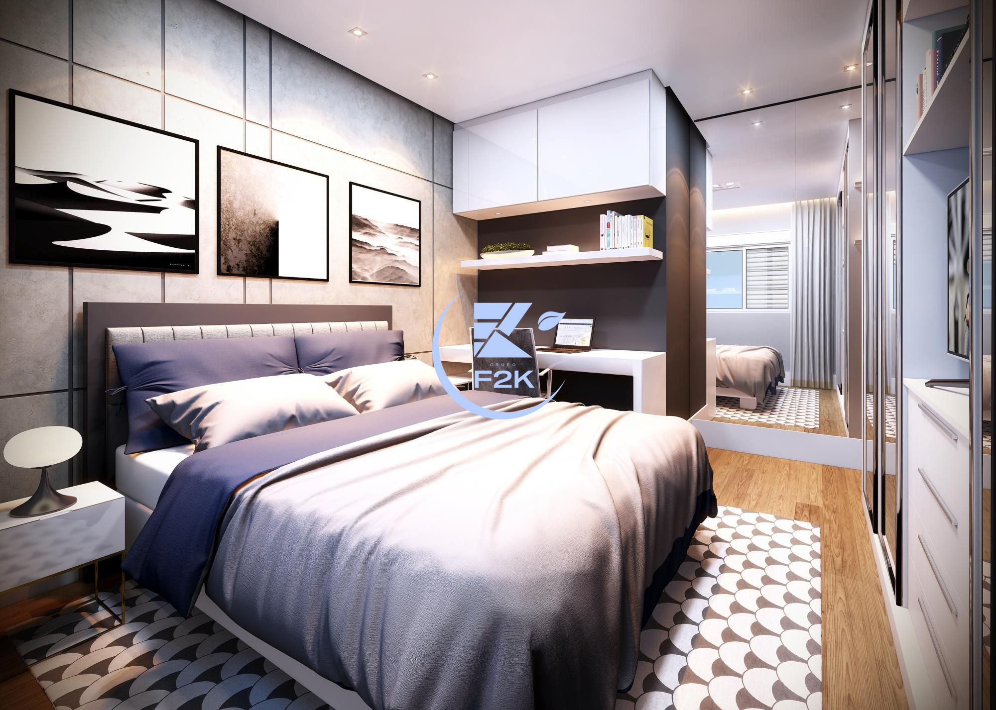 Apartamento à venda com 2 quartos, 51m² - Foto 10