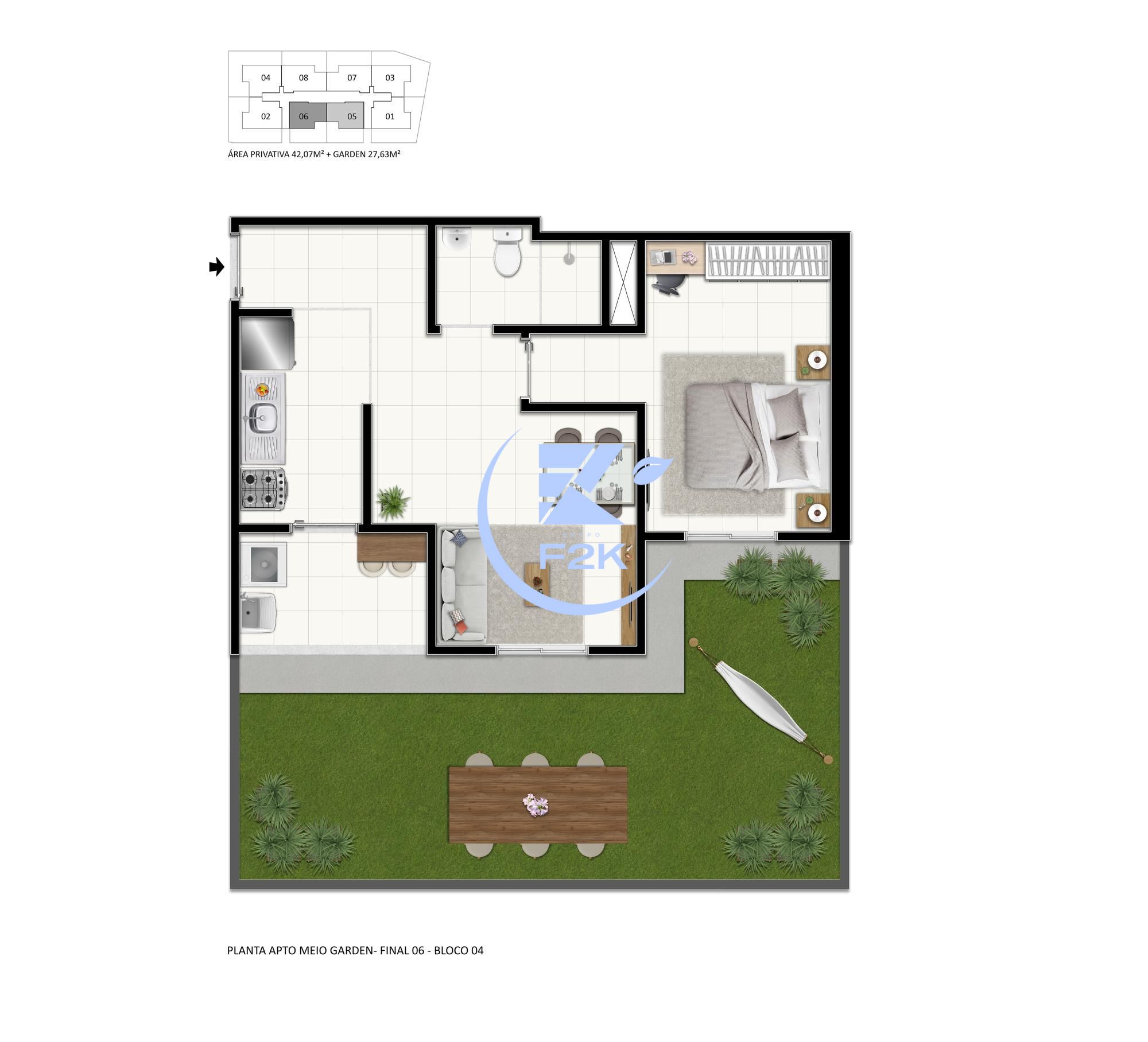 Apartamento, 2 quartos, 49 m² - Foto 4