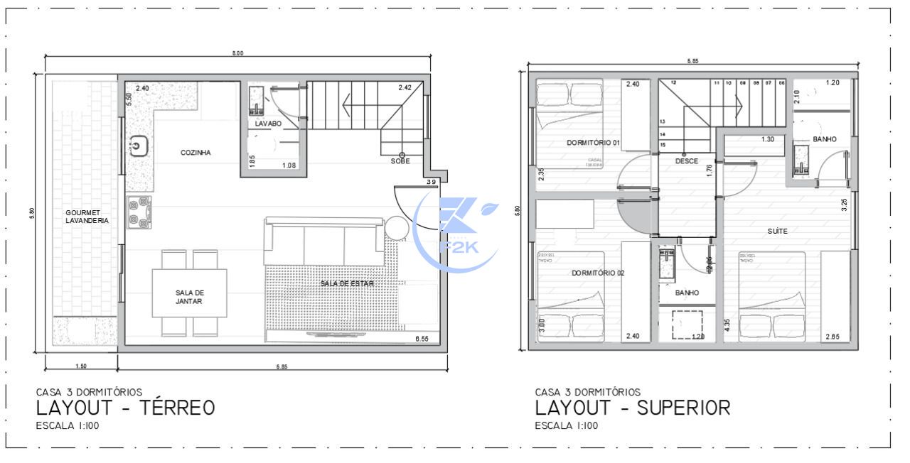 Casa de Condomínio à venda com 2 quartos, 84m² - Foto 8