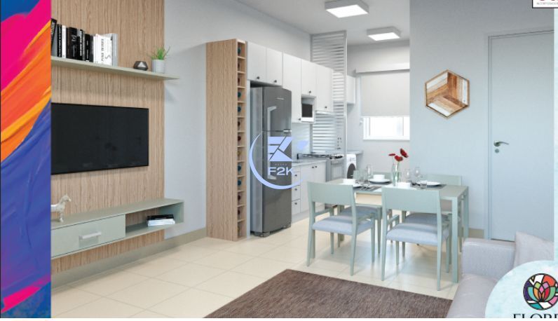 Apartamento à venda com 2 quartos, 41m² - Foto 4