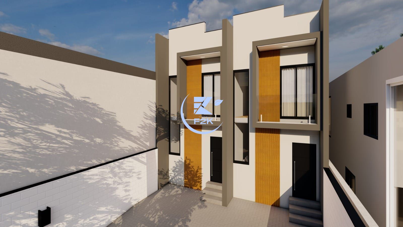 Sobrado, 2 quartos, 98 m² - Foto 1