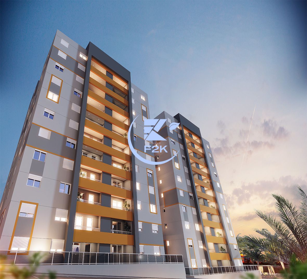 Apartamento, 3 quartos, 64 m² - Foto 1