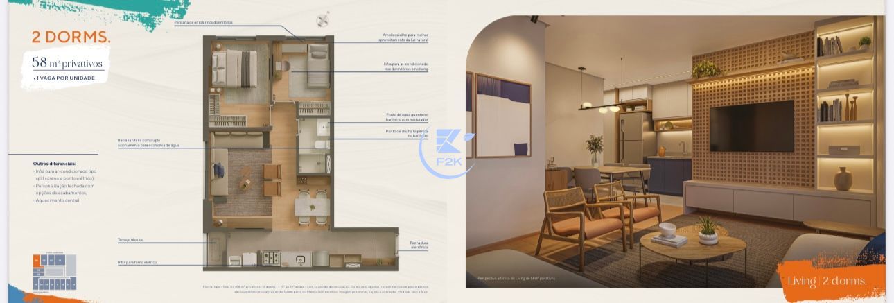 Apartamento, 1 quarto, 25 m² - Foto 8