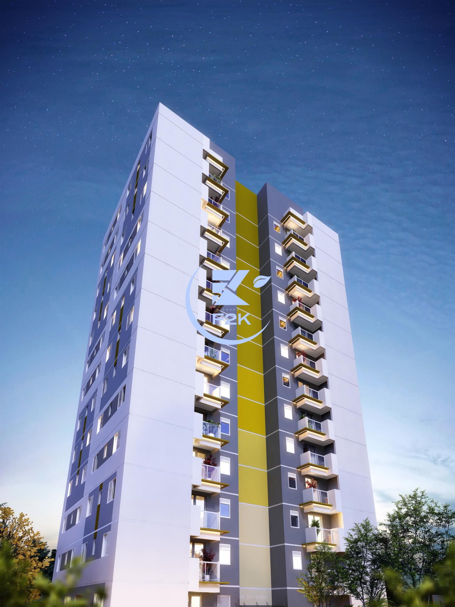 Apartamento à venda com 2 quartos, 51m² - Foto 2