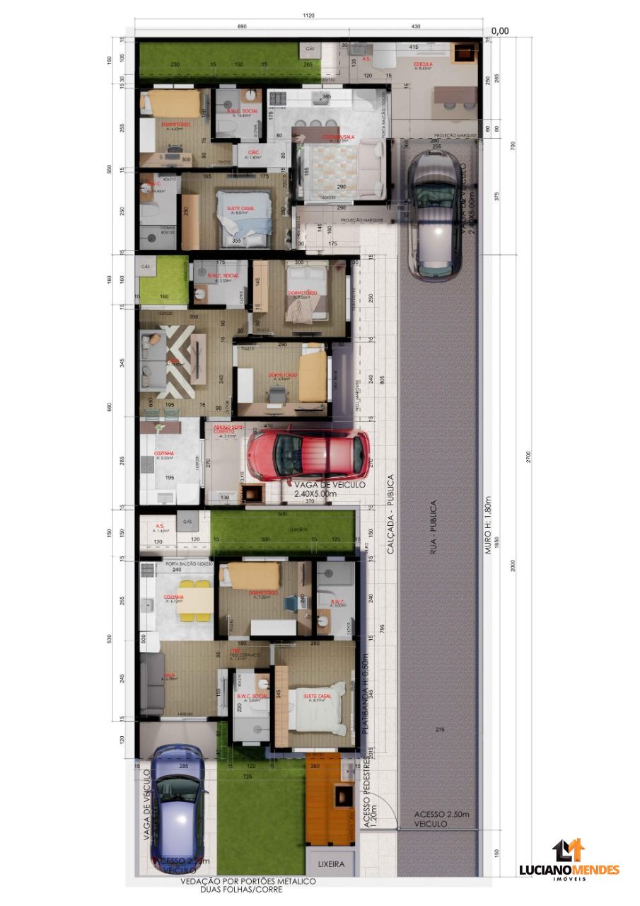 Bela casa geminada em barra velha – a apenas 1.200 metros da