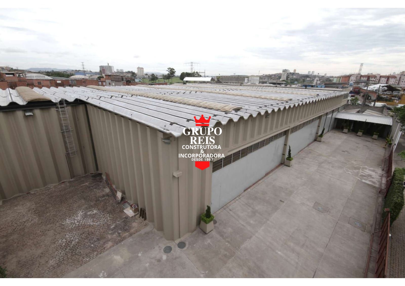 Galpão logístico amplo no parque novo mundo 2.936m² construí