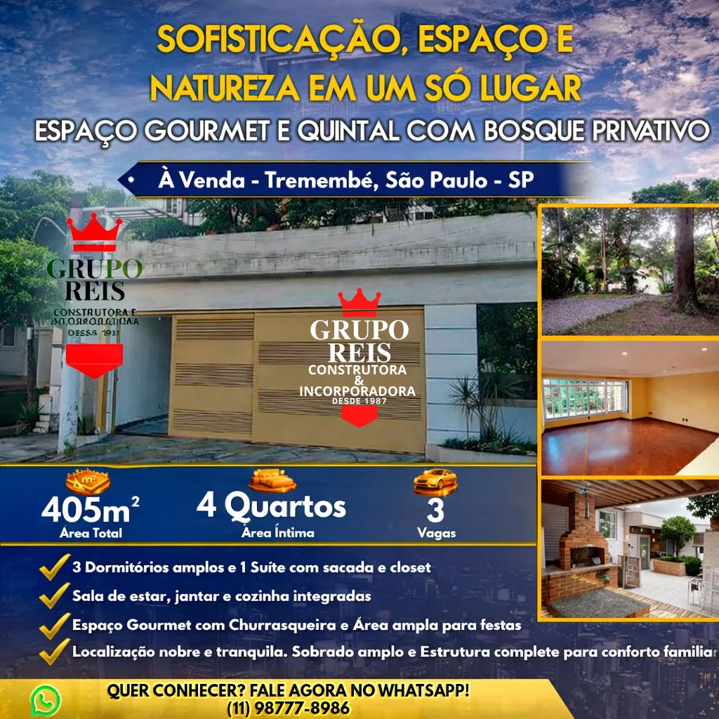 Casa, 4 quartos, 272 m² - Foto 1