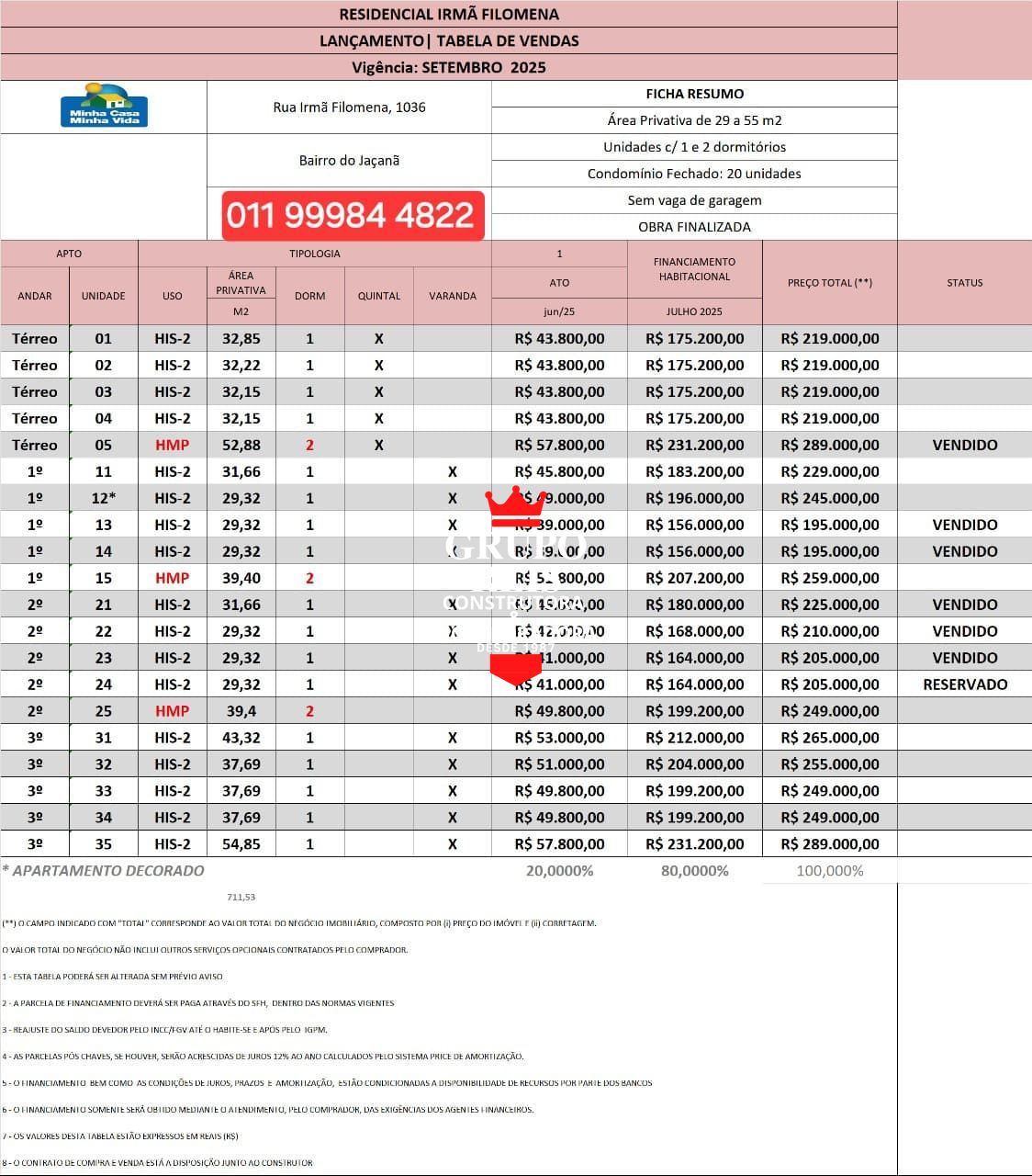 Apartamento com 1 Dormitórios à venda, 38 m² por R$ 249.000,00 Apartamento com 1 Dormitórios à venda, 38 m² por R$ 249.000,00