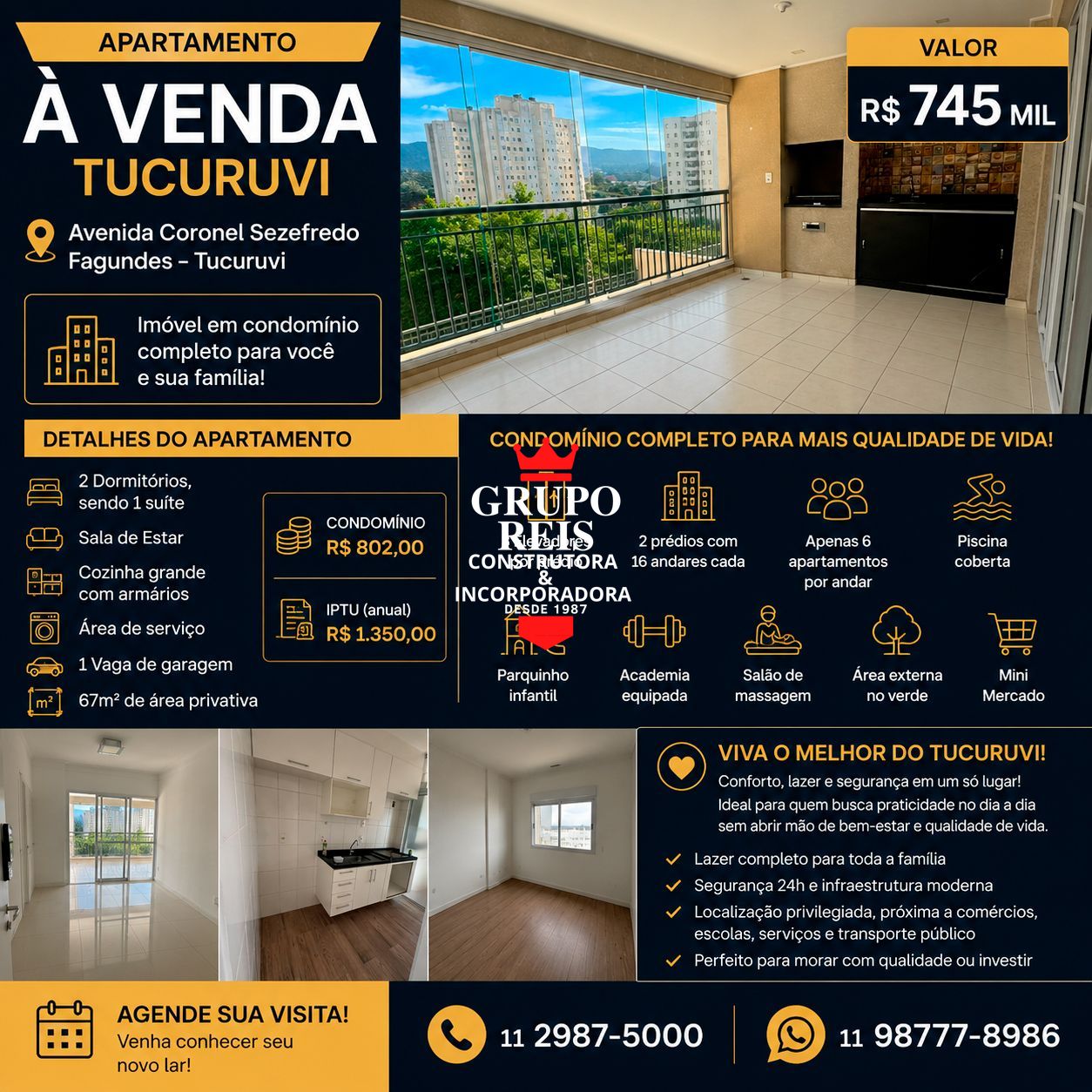Apartamento com condomínio clube piscina coberta, academia e