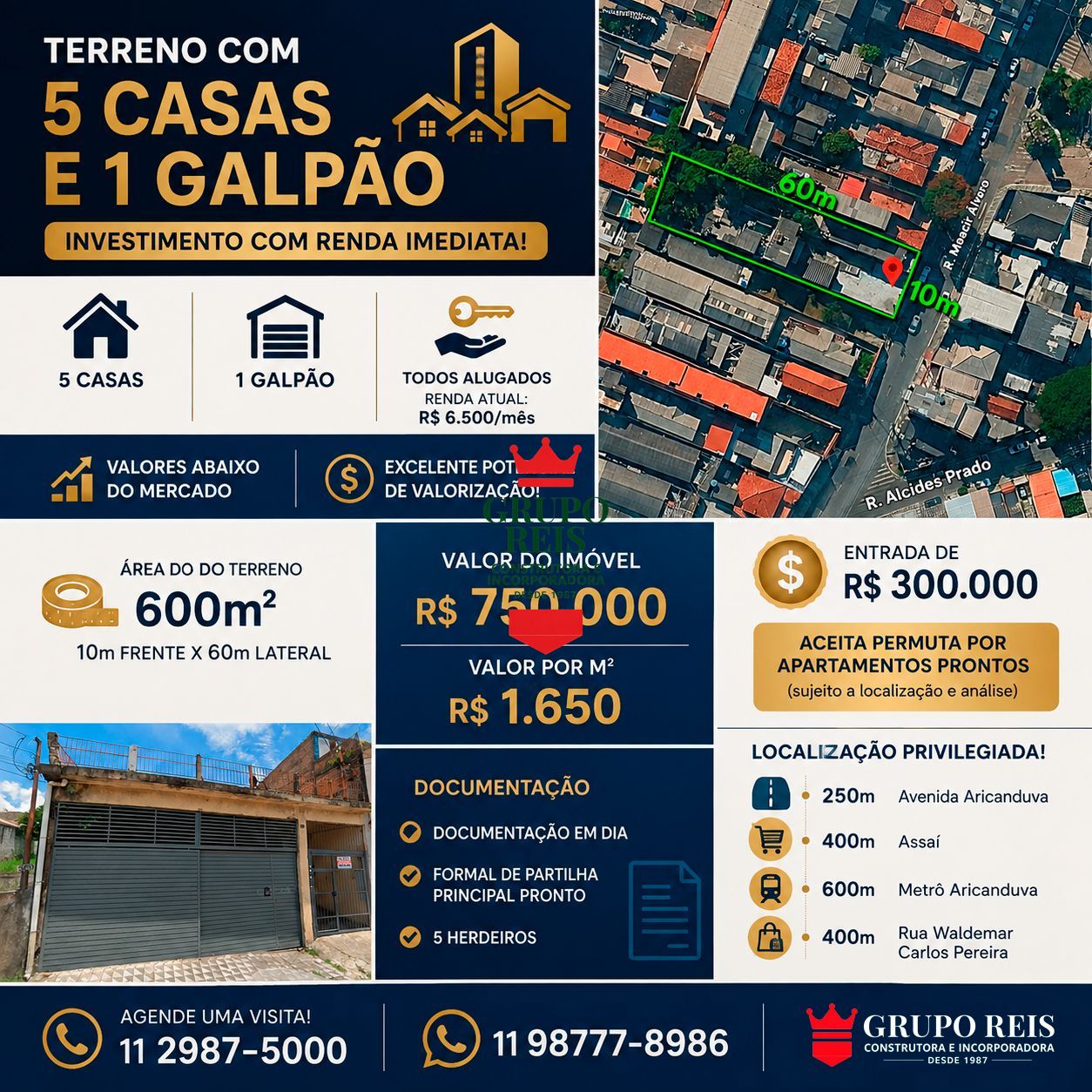 Terreno, 600 m² - Foto 1