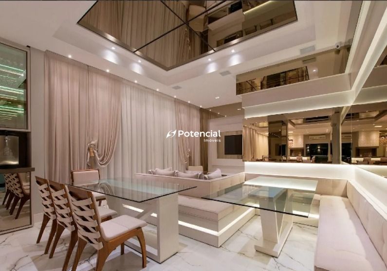 Salão de festas com espaço para convidados l La Lumiere Residence