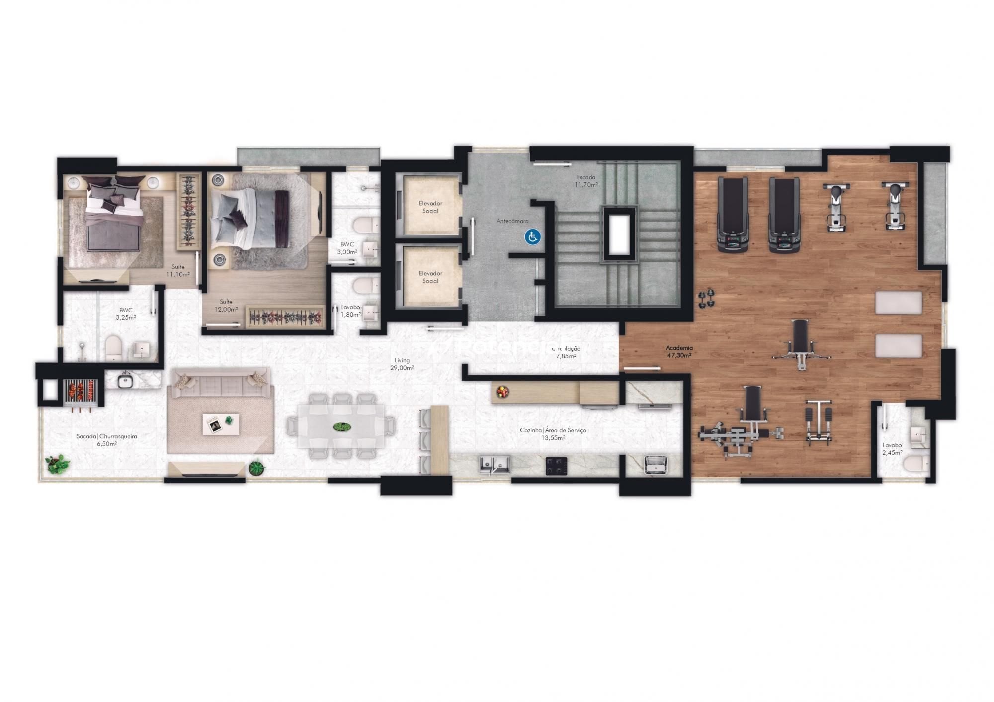 Imagem de Palazzo Royale | Apartamentos 4 suítes | Meia-Praia / Itapema | Potencial Imóveis Imagem de Palazzo Royale | Apartamentos 4 suítes | Meia-Praia / Itapema | Potencial Imóveis