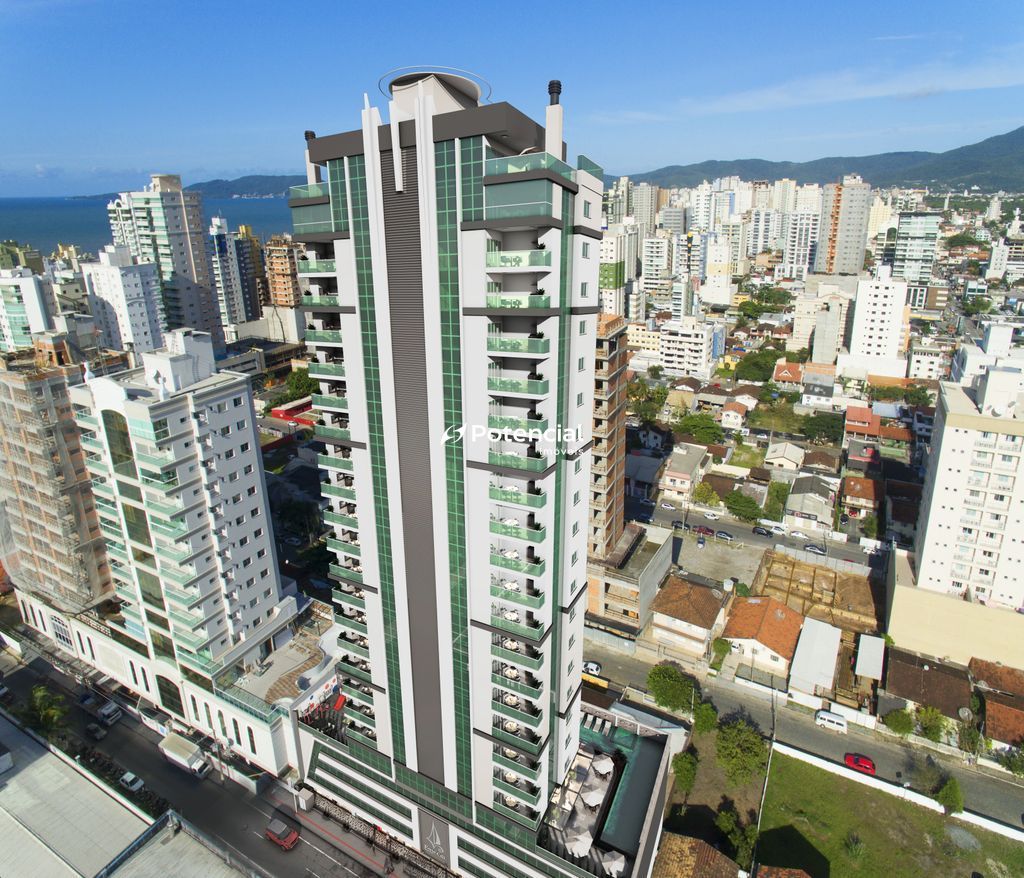 Projeção da fachada do empreendimento em local real l Porto Cali Residencial