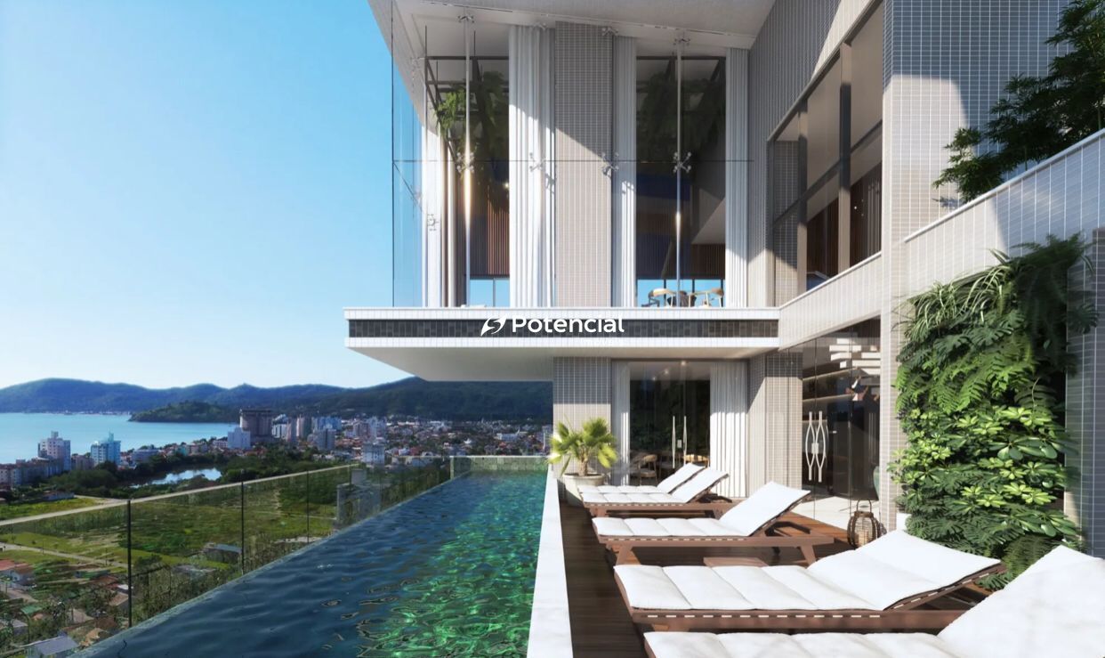 Piscina com Borda Infinita  | Empreendimento Sky Tower Residence
