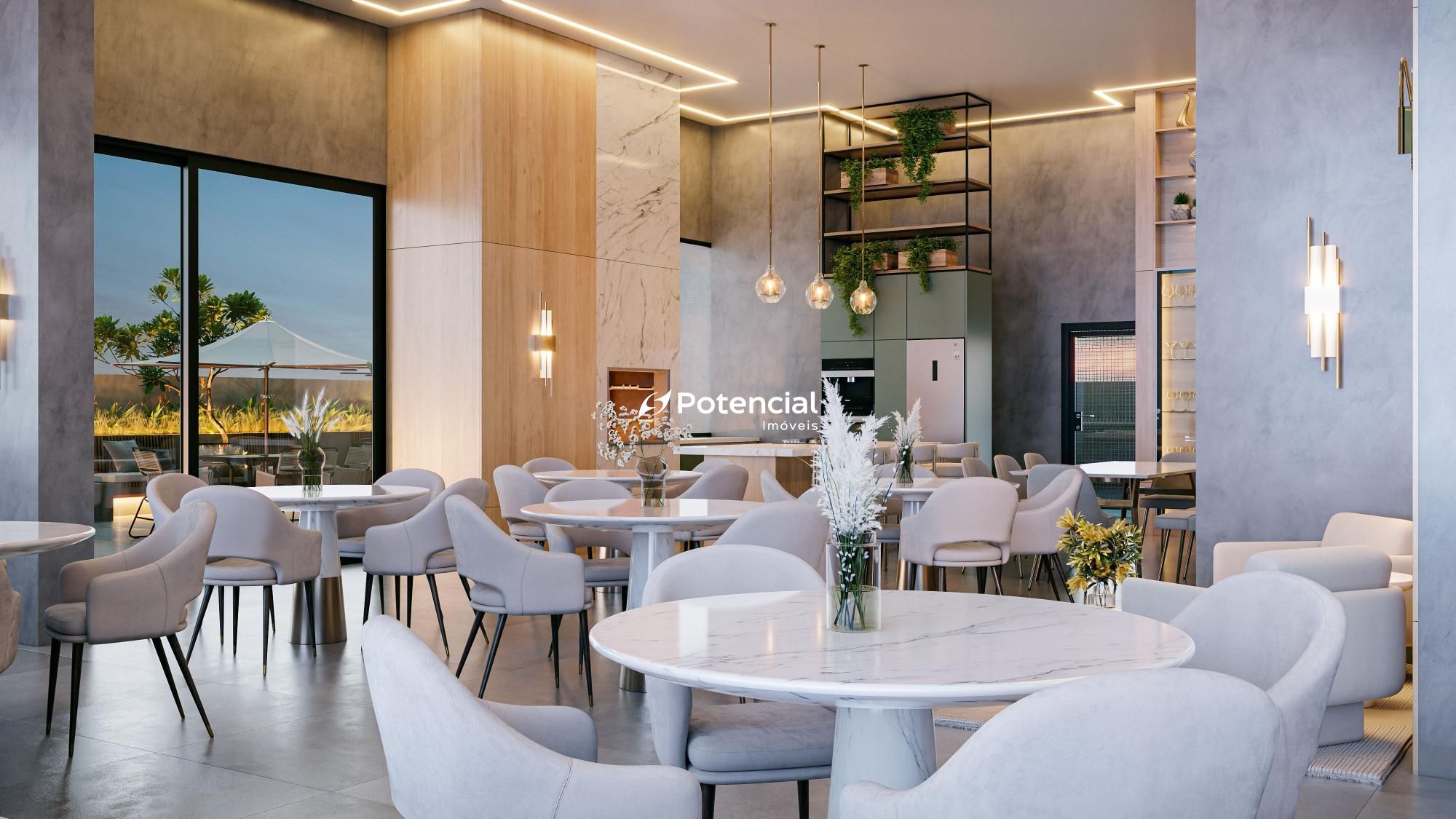 Salão de Festas | Empreendimento Porto Verano Residencial